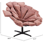 Zuo Kipas Accent Chair Pink