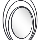 Zuo Luna Round Mirror Black