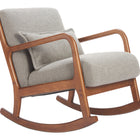 Zuo Hady Rocking Chair Gray