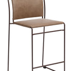 Zuo Verbena Counter Stool (Set of 2) Brown