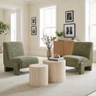 Zuo Orleen Accent Chair Checker Green