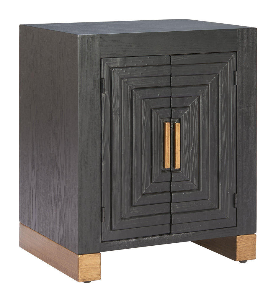 Zuo Trazo Side Table Black