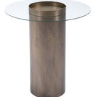 Zuo Emi End Table Antique Bronze