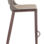 Zuo Ace Barstool (Set of 2) Brown & Walnut