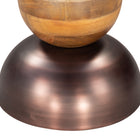 Zuo Tripoli Side Table Bronze