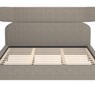 Zuo Dusa King Bed Olive Brown