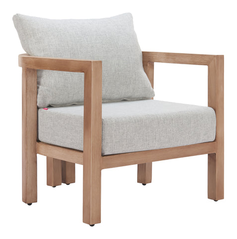 Zuo Leto Armchair Gray