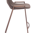 Zuo Desi Counter Stool (Set of 2) Brown & Walnut