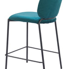 Zuo Plat Counter Stool (Set of 2) Green