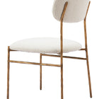 Zuo Sydhavnen Dining Chair Cream & Gold