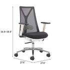 Zuo Hasso Office Chair Black