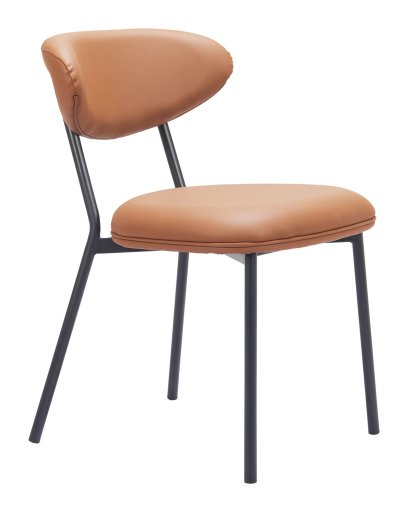Zuo Rorun Dining Chair (Set of 4) Brown