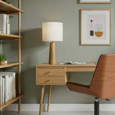 Zuo Woonari Solar Table Lamp Brown