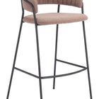 Zuo Josephine Barstool (Set of 2) Brown