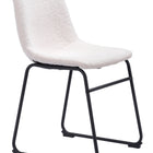 Zuo Smart Dining Chair (Set of 2) Ivory