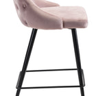 Zuo Piccolo Barstool Pink