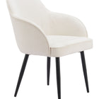 Zuo Jolie Dining Chair (Set of 2) Ivory