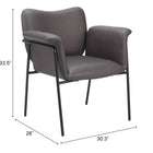 Zuo Heritage Dining Chair Brown