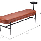 Zuo Ploce Bench Brown