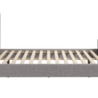 Zuo Somune Queen Bed Gray & Walnut