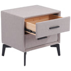 Zuo Halle Side Table Gray