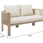 Zuo Rebel Sofa Beige