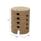 Zuo Mado Side Table Natural