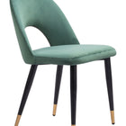 Zuo Menlo Dining Chair (Set of 2) Green