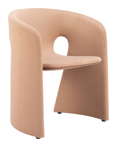 Zuo Rosyth Dining Chair Tan