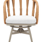 Zuo Safal Swivel Dining Chair Multicolor