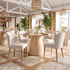 Zuo Mondstein Dining Chair (Set of 2) Ivory