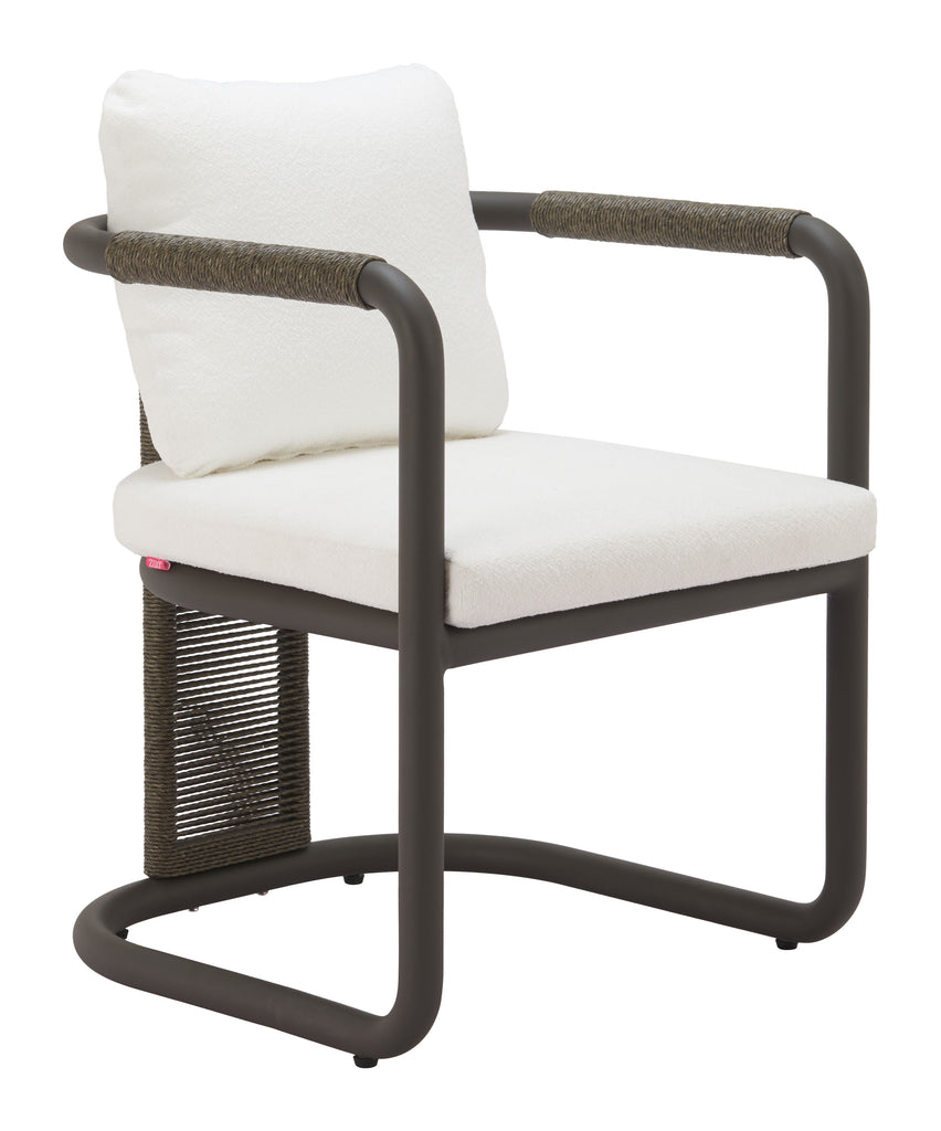 Zuo Ciel Dining Chair (Set of 2) Ivory