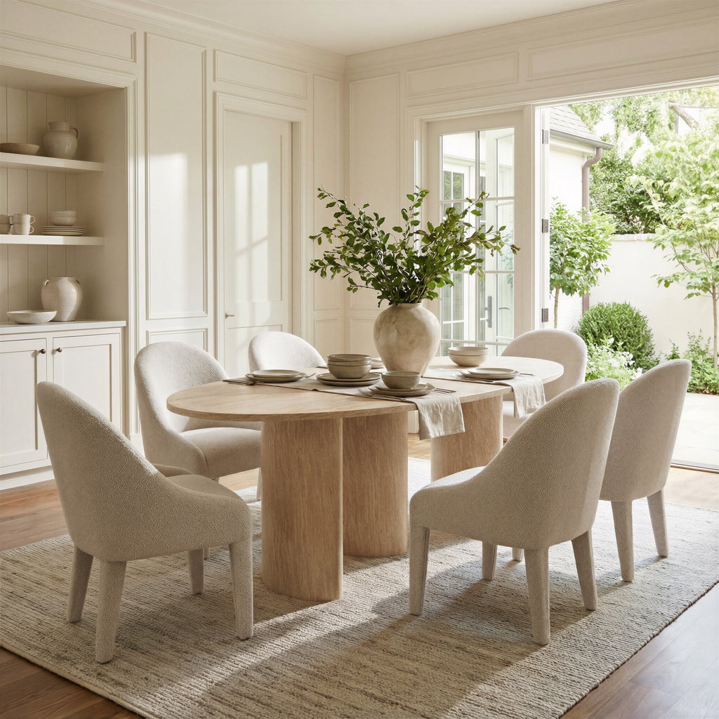 Zuo Domo Dining Chair Ivory