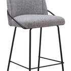 Zuo Jambi Counter Stool (Set of 2) Black & White