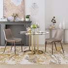 Zuo Magnus Dining Chair (Set of 2) Brown & Walnut