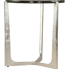 Zuo Olea Side Table Silver