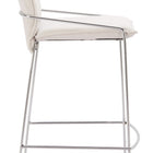 Zuo Pola Counter Stool White