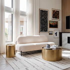 Zuo Coldveil Storage Side Table Gold