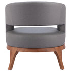 Zuo Penryn Accent Chair Slate Gray