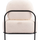 Zuo Arendal Accent Chair Vanilla