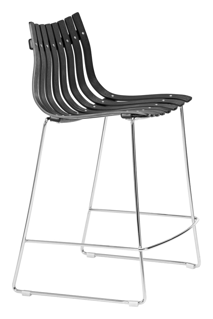 Zuo Beaufort Counter Stool (Set of 2) Black