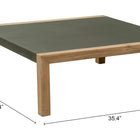 Zuo Teras Coffee Table Gray