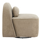 Zuo Kakao Swivel Chair Olive Brown