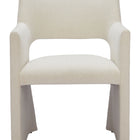 Zuo Minet Dining Chair Linen White