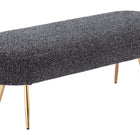 Zuo Creek Bench Glitter Black
