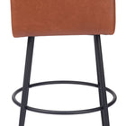 Zuo Horbat Barstool (Set of 2) Brown
