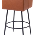 Zuo Horbat Barstool (Set of 2) Brown