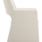 Zuo Minet Dining Chair Linen White