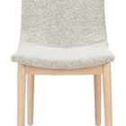 Zuo Raha Dining Chair (Set of 2) Gray & Whitewashed