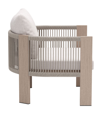 Zuo Rebel Accent Chair Beige